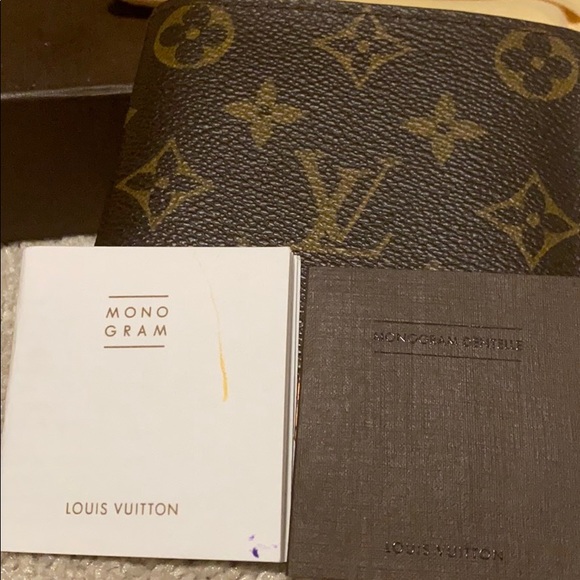 LV monogram wallet dentelle - Picture 4 of 5
